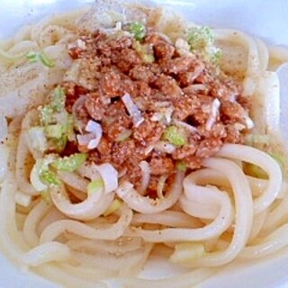 冷やし納豆うどん